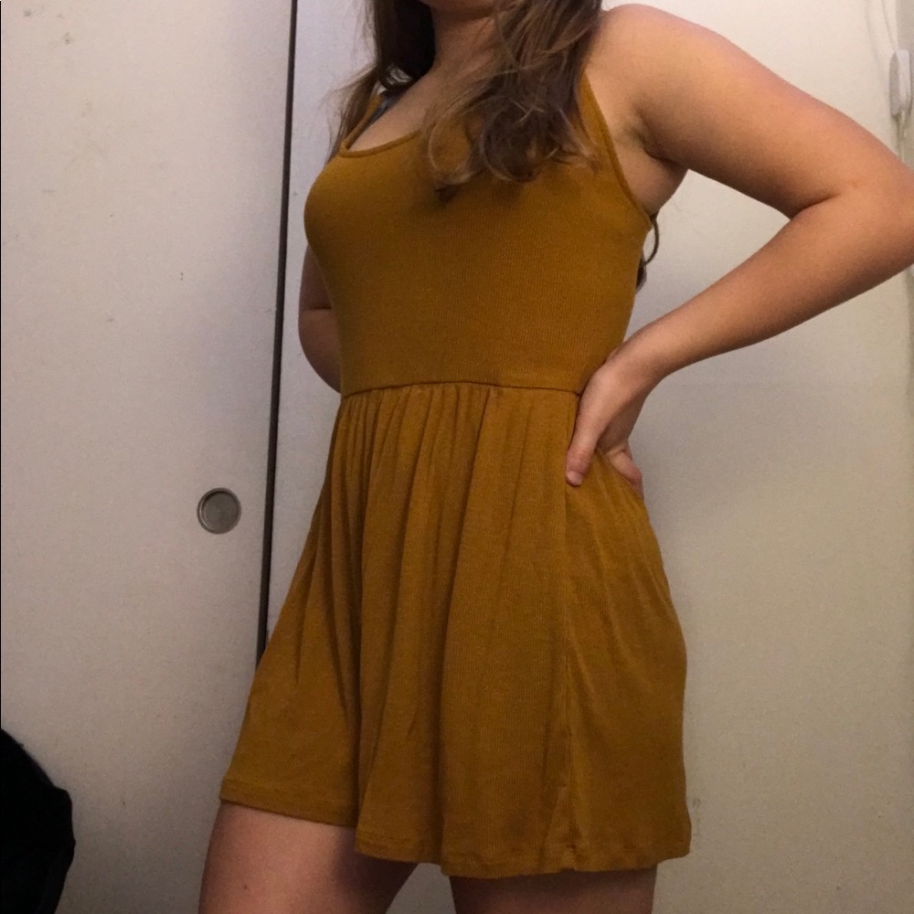Mustard Colored Romper